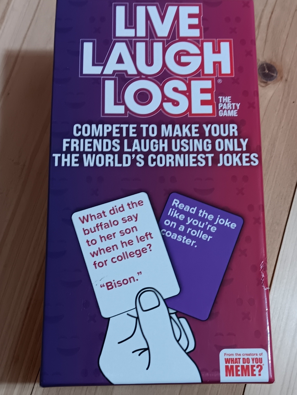 Live Laugh Lose Party Game - Purple